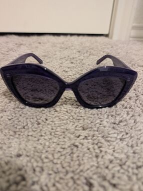 Purple Marc Jacobs Cat-Eye Sunglasses